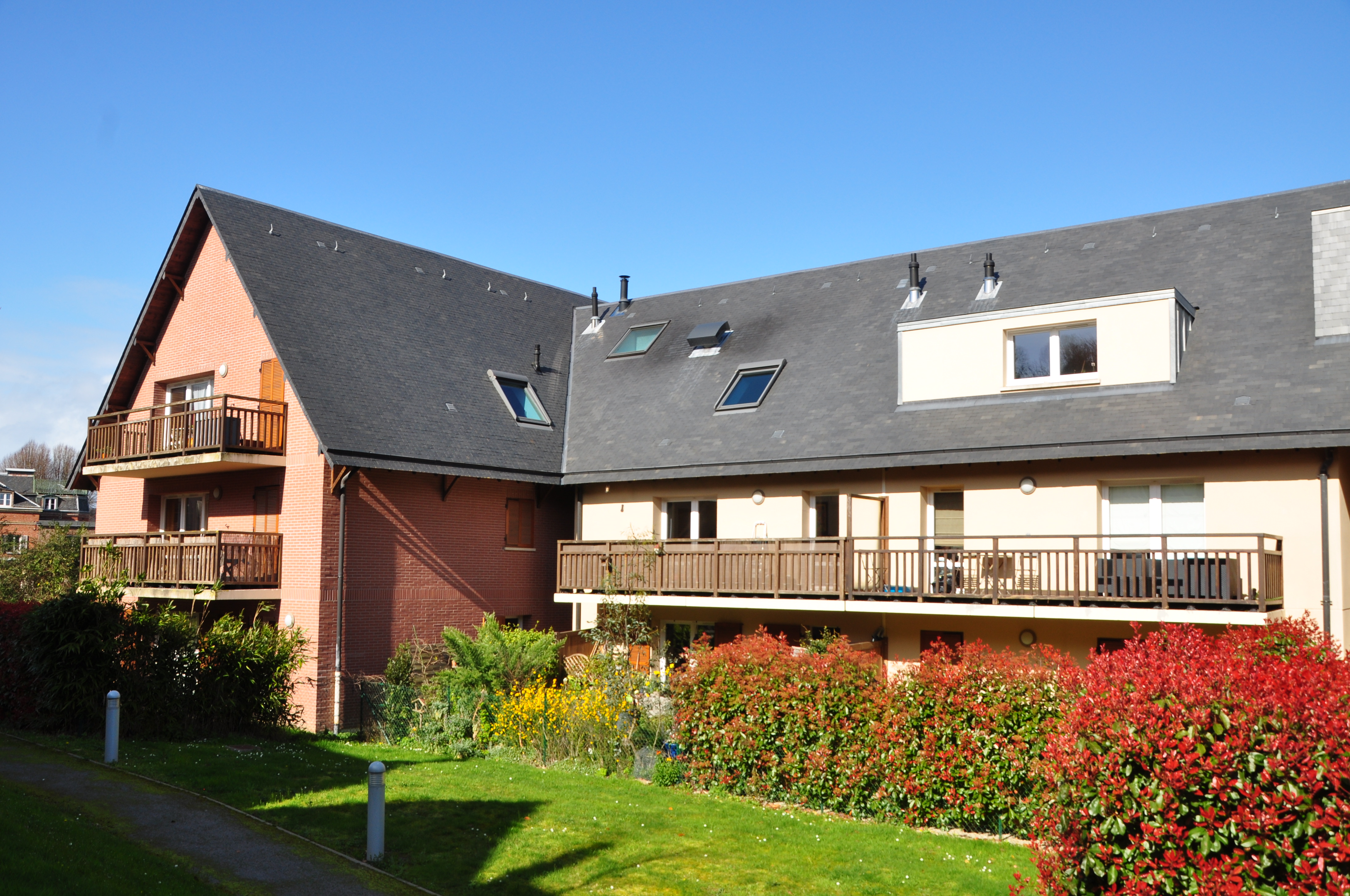 vente Appartement T3 Résidence les balcons d'Honfleur avec place de parking